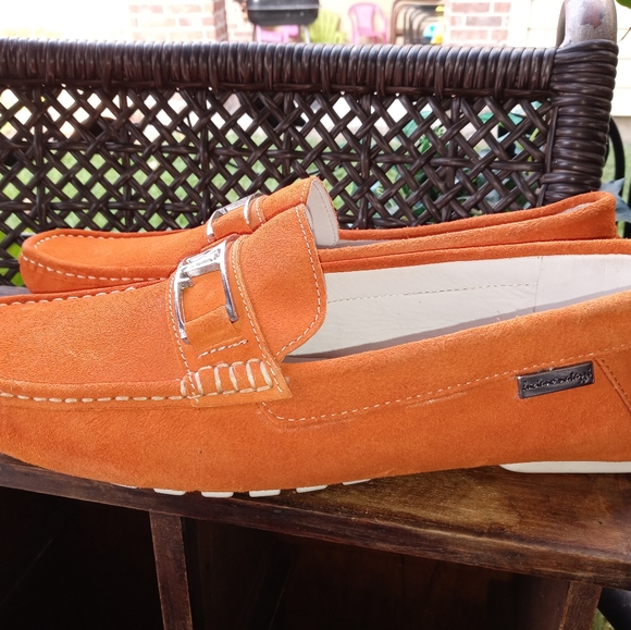 MEN SUEDE LOAFERS BY MATAZZI COUTURE - Picture 4 of 6